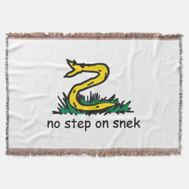 Couverture Pas de pas sur les mèmes de snek parodie de Gadsde (Devant)