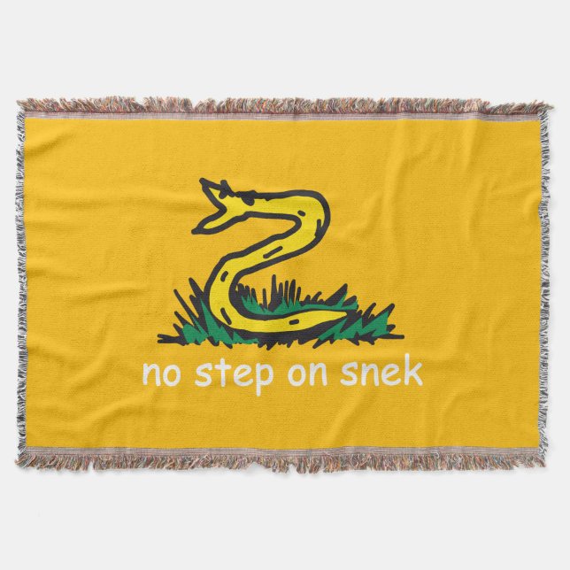 Couverture Pas de pas sur les mèmes de snek parodie de Gadsde (Devant)