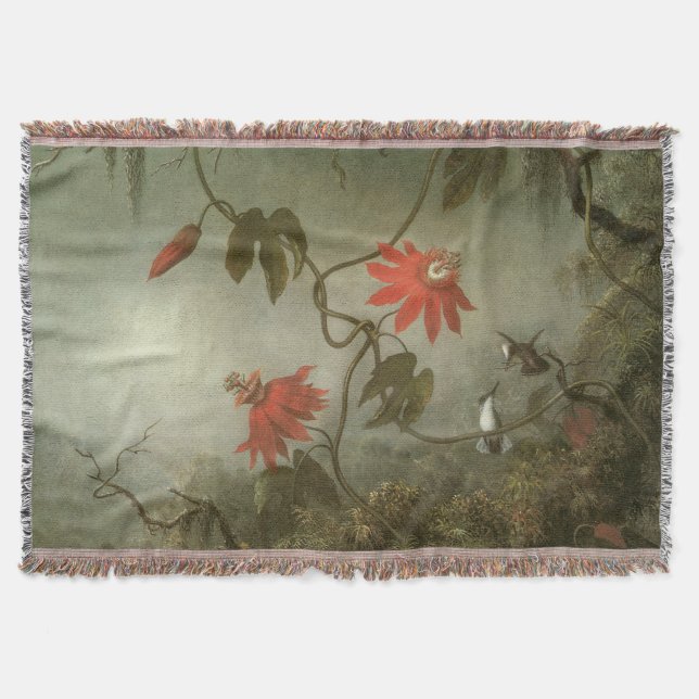 Couverture Passion Flowers et Colibris par Martin J Heade (Devant)