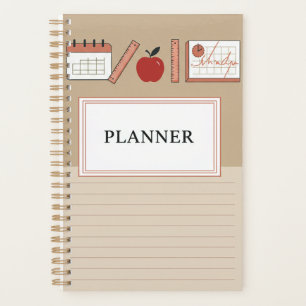 Couverture pastel minimale