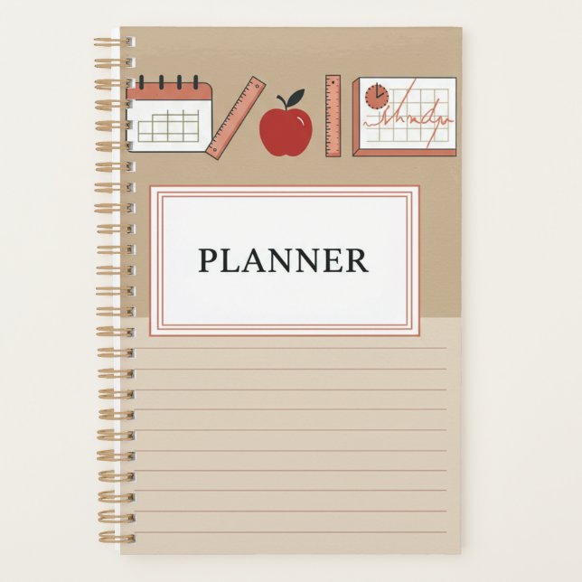 Couverture pastel minimale (Devant)