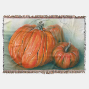 Couverture Patch citrouille Automne Trio Pastel Art