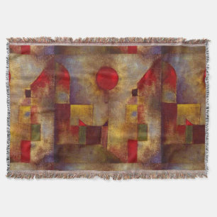 Couverture Paul Klee Red Balloon Abstrait Art Coloré 