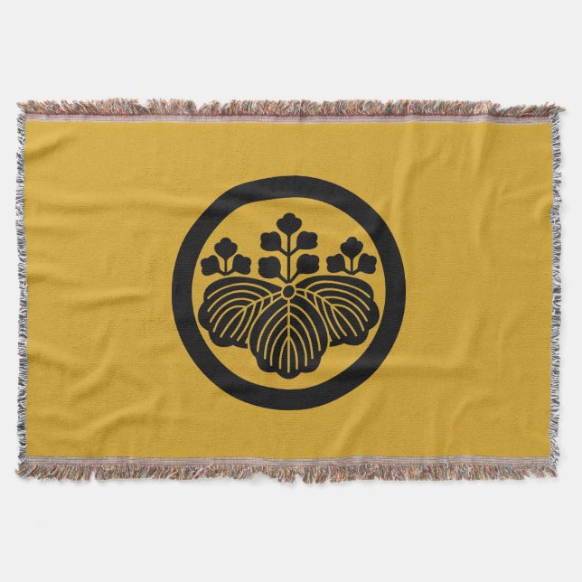 Couverture Paulownia avec 5&3 floraisons en cercle (Devant)