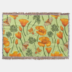 Couverture Pavot de Californie et papillons de nuit sur la ro