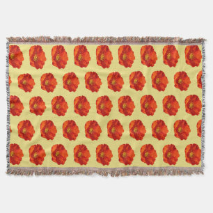 Couverture Pavot rouge de l'Alaska Fleur colorée