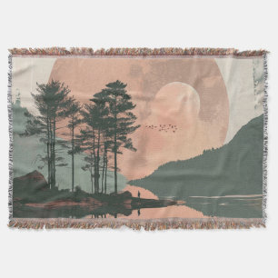 Couverture Paysage Abstrait de Boho (1)