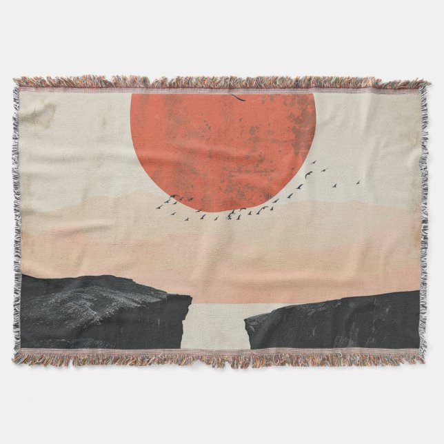 Couverture Paysage Abstrait de Boho (12) (Devant)