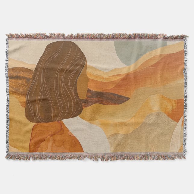 Couverture Paysage Abstrait de Boho (17) (Devant)