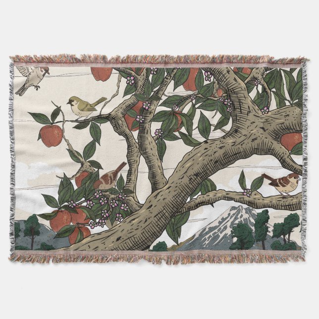 Couverture Paysage d'arbres fruitiers (Devant)