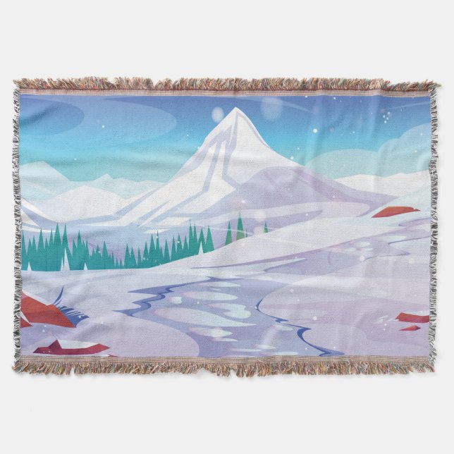 Couverture Paysage de neige (Devant)