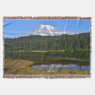 Couverture Paysage de réflexion du lac Rainier