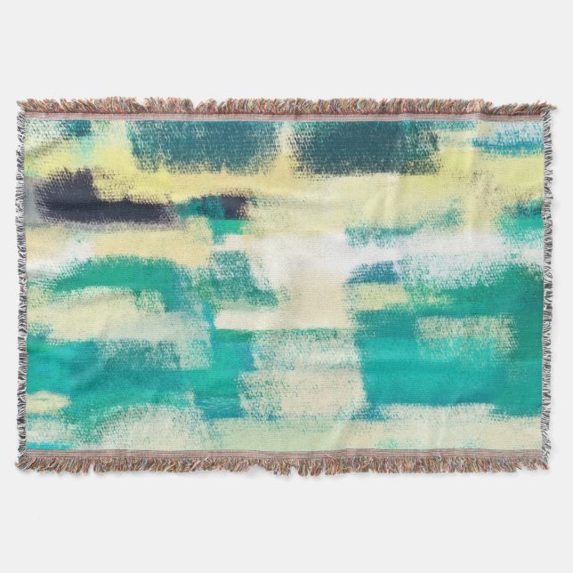 Couverture Peinture Abstraite | Couleurs dynamiques (Devant)