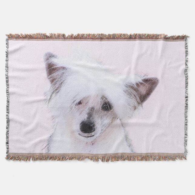 Couverture Peinture chinoise en poudre - Art Chien (Devant)
