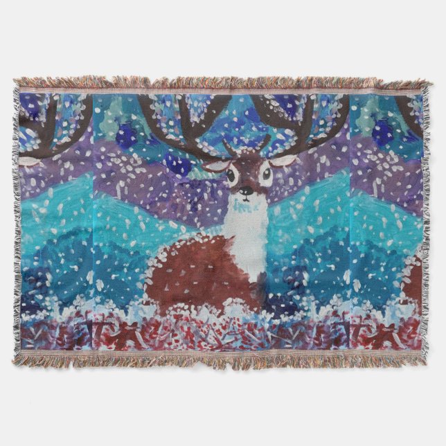 Couverture Peinture de cerfs (Devant)