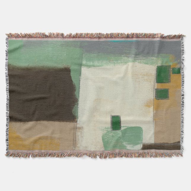 Couverture Peinture expressionniste avec pointes de brosse lo (Devant)