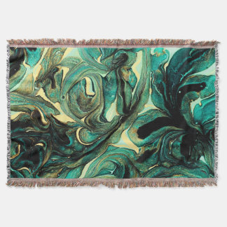 Couverture Peintures acryliques aquamarines : arrière - plan