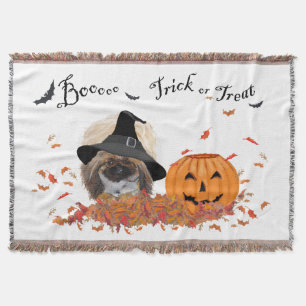 Couverture Pekingese Lot Blanche