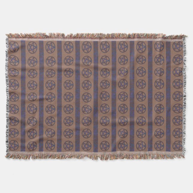 Couverture Pentagramme Rouillé Marron (Devant)