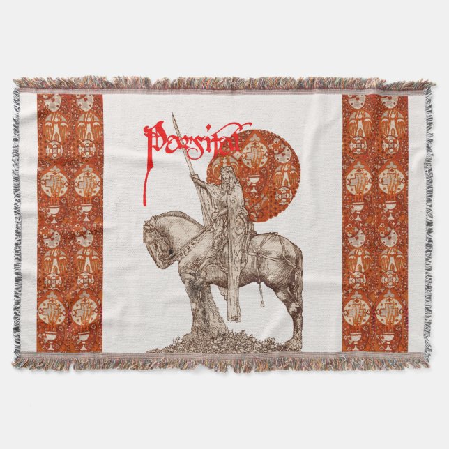 Couverture PERCEVAL LEGEND /QUEST DU SAINT-GRAIL Rouge Blanc (Devant)