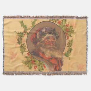 Couverture Père Noël Leyendecker Antique Victorien