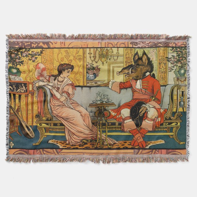 Couverture Personnages Classiques de Contes de Fées de Beauté (Devant)