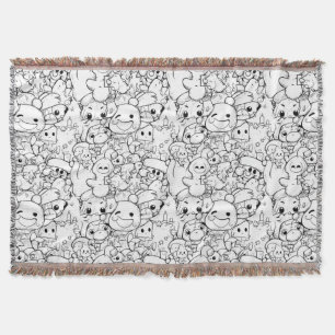 Couverture Personnages Mignons Kawaii Doodle (1)