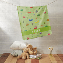 Couverture personnalisée de bébé pour aventure en