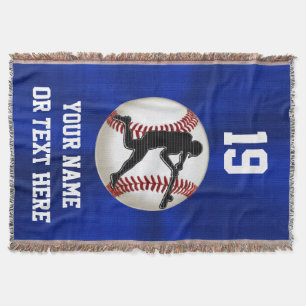 Couverture personnalisée de jet de base-ball pour