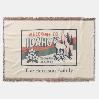 Couverture personnalisée de l'Idaho