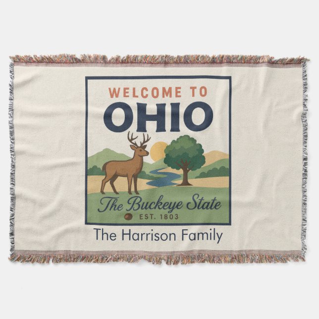Couverture personnalisée de l'Ohio (Devant)