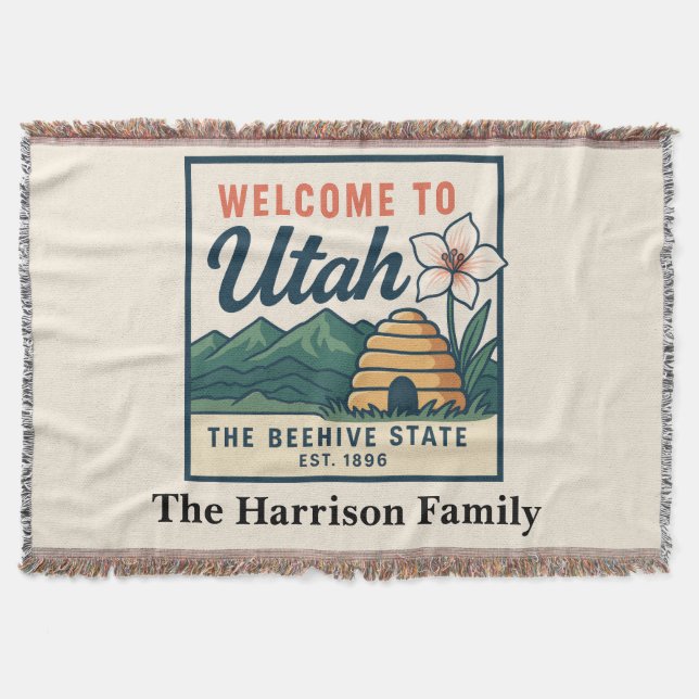 Couverture personnalisée de l'Utah (Devant)