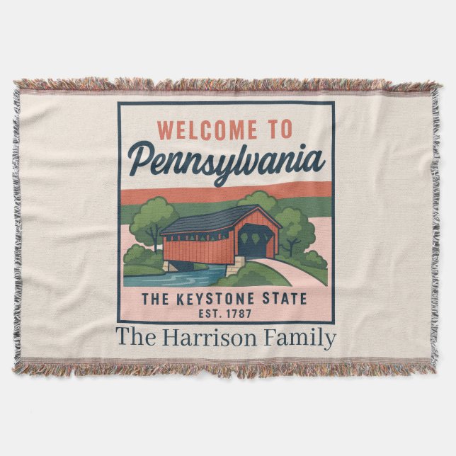 Couverture personnalisée de Pennsylvanie (Devant)