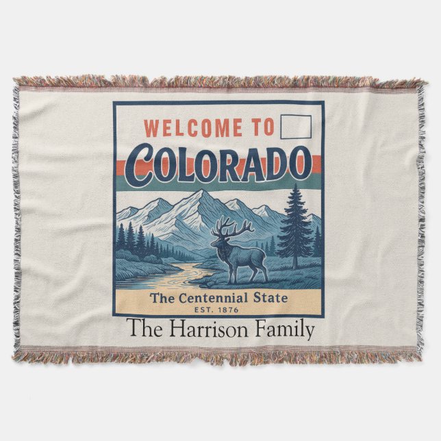 Couverture personnalisée du Colorado (Devant)