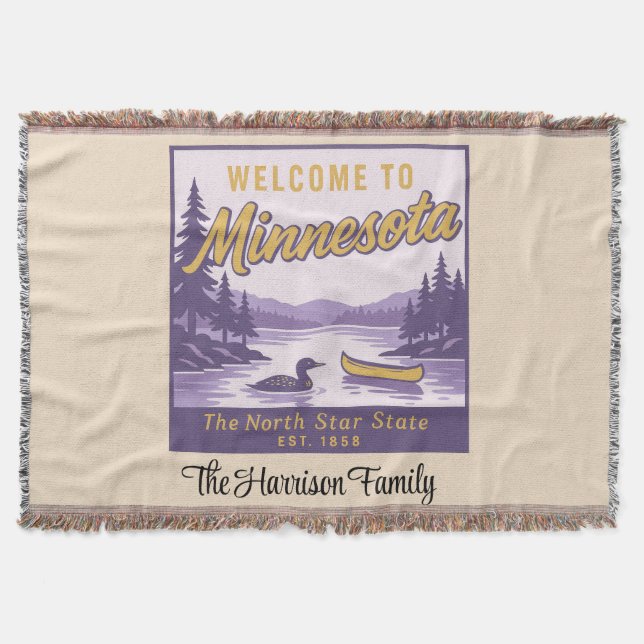 Couverture personnalisée du Minnesota (Devant)