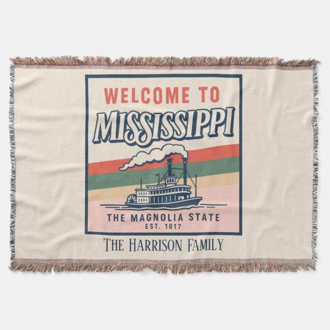Couverture personnalisée du Mississippi (Devant)