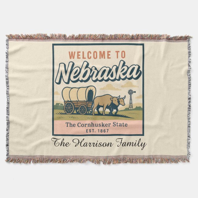 Couverture personnalisée du Nebraska (Devant)