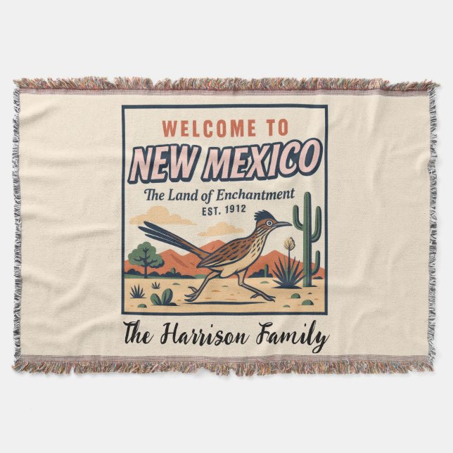 Couverture personnalisée du Nouveau-Mexique (Devant)