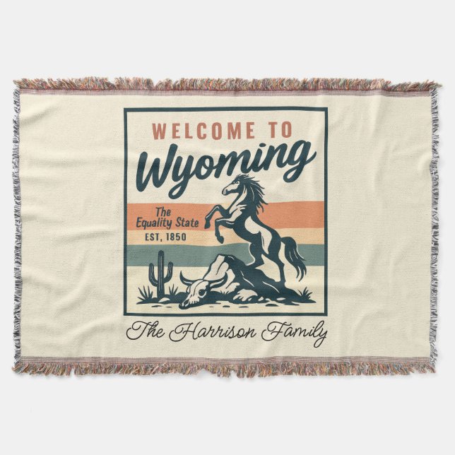 Couverture personnalisée du Wyoming (Devant)