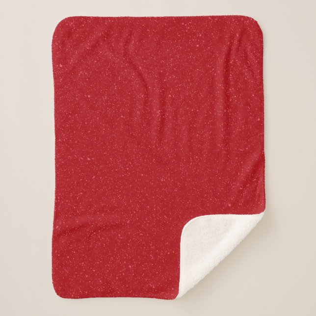 Couverture personnalisée Sherpa – Texture de bruit (Devant)