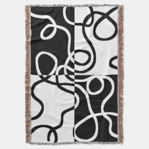 Couverture Persuasion linéaire II : noir et blanc Abstrait