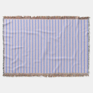 Couverture Petit chevron motif rose