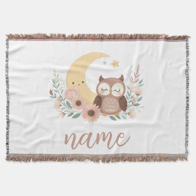 Couverture Petite chouette avec lune (Devant)