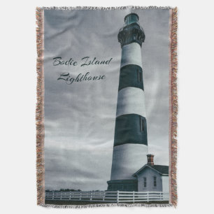 Couverture Phare de Bodie Island noir et blanc