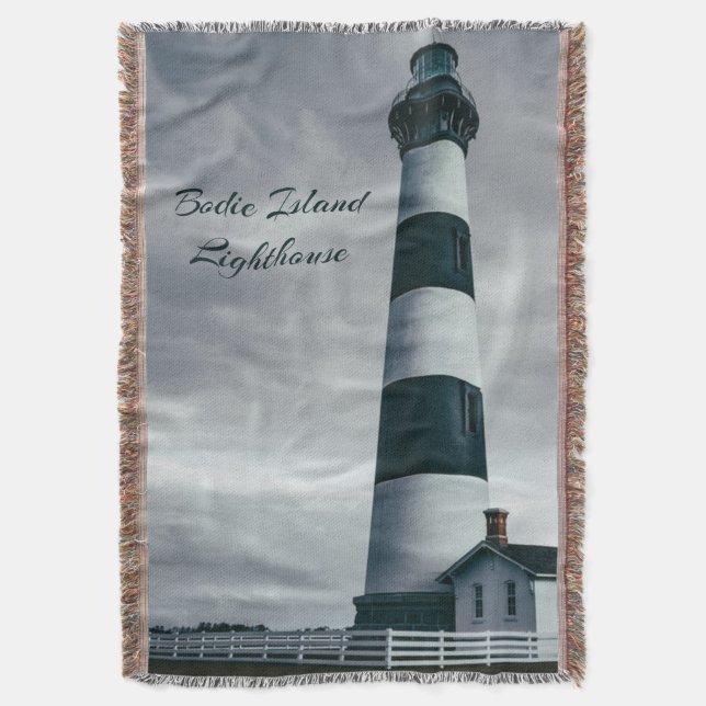 Couverture Phare de Bodie Island noir et blanc (devant Vertical)