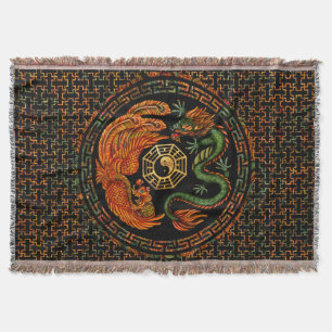 Couverture Phoenix et Dragon avec bagua #2