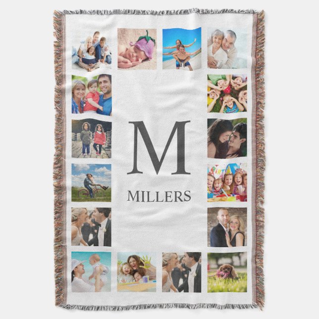 Couverture Photo Custom Family Collage Personnalité de White (devant Vertical)