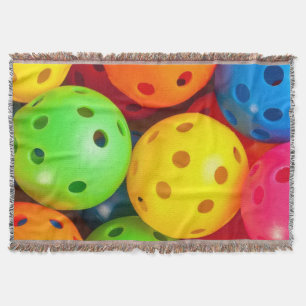 Couverture Pickleball coloré