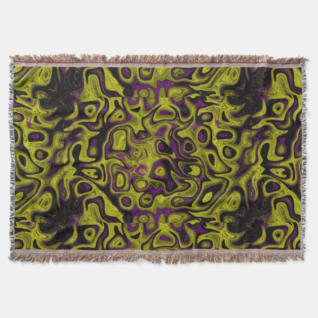 Couverture Pierre de feu violet vert olive (Devant)