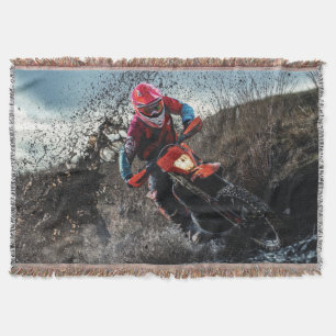 Couverture Pilote de vélo droit jetez l'oreiller